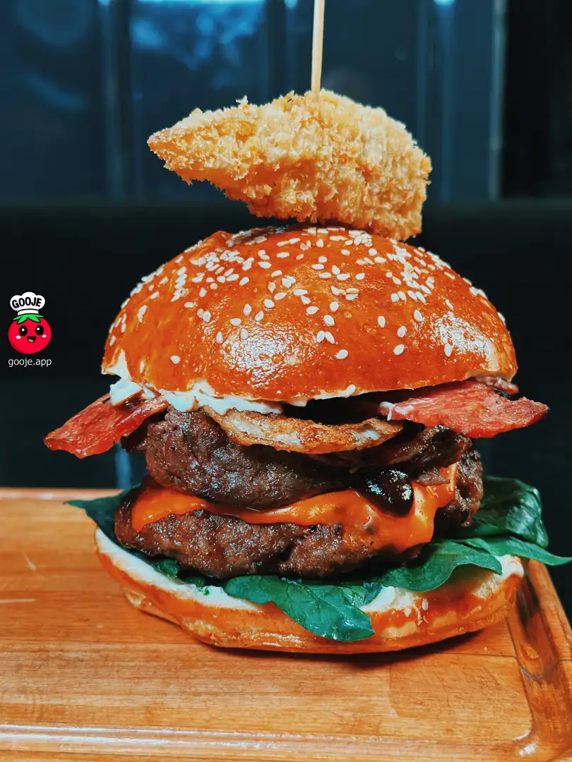 اولانچ برگر با سیب زمینی