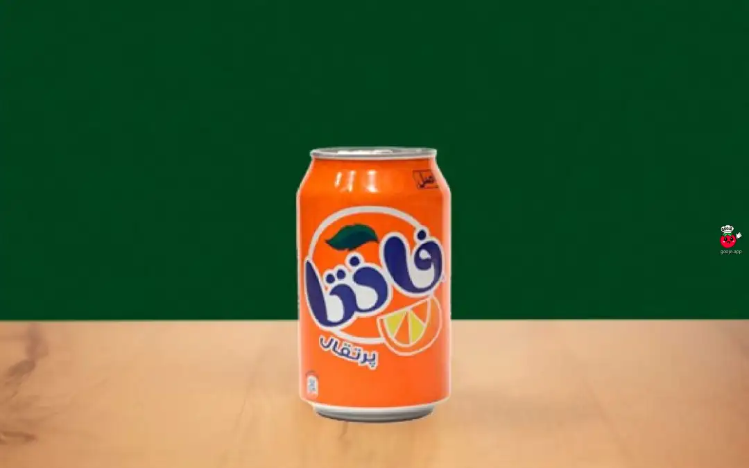 نوشابه قوطی فانتا