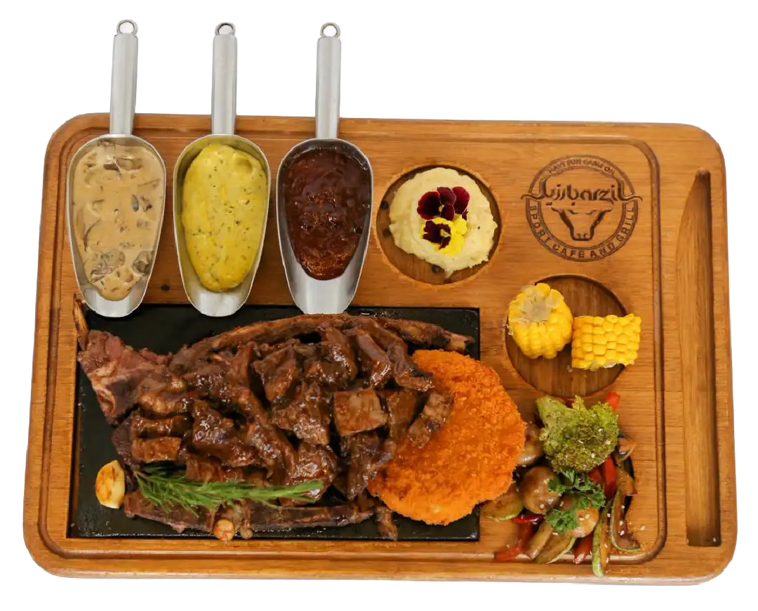 باربیکیو بیف ریبز (دو نفره)