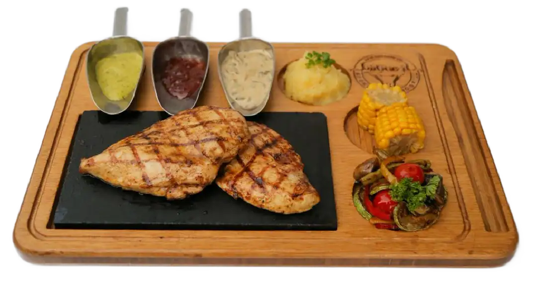 استیک مرغ باربیکیو