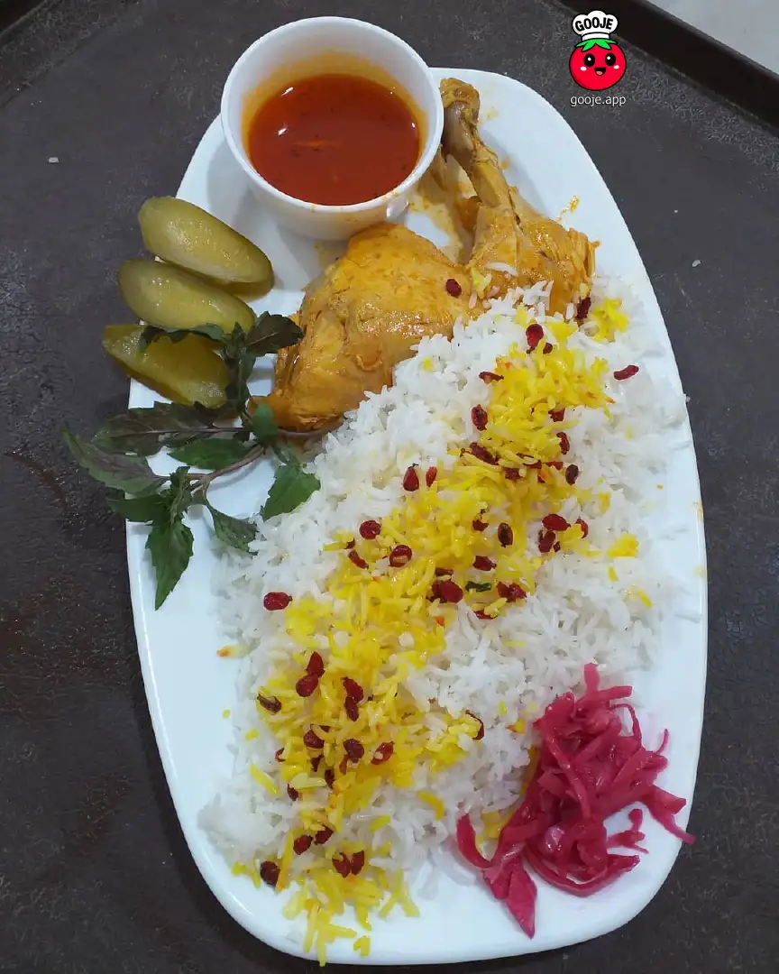 زرشک پلو با مرغ