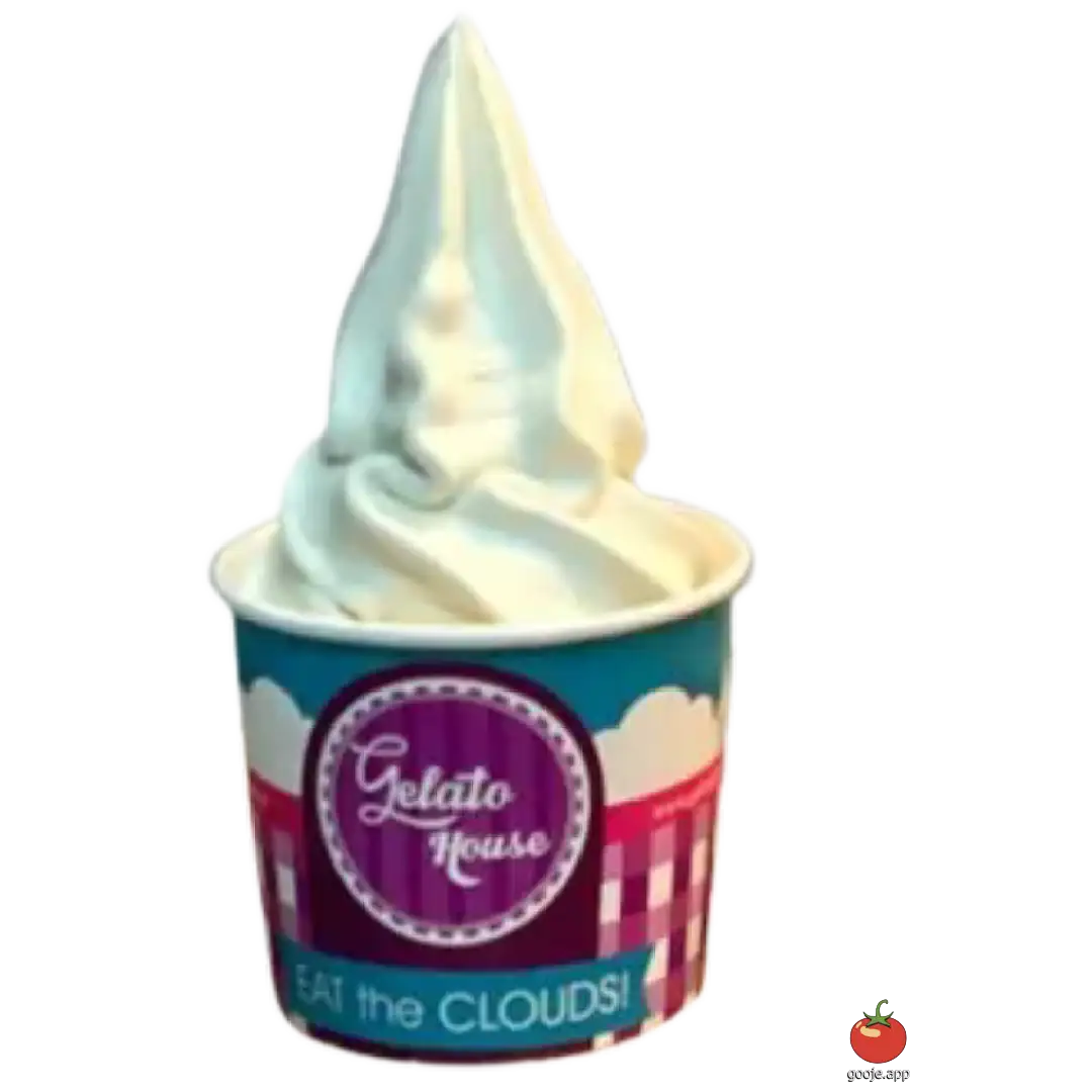 سافت جلاتوی شیرموز