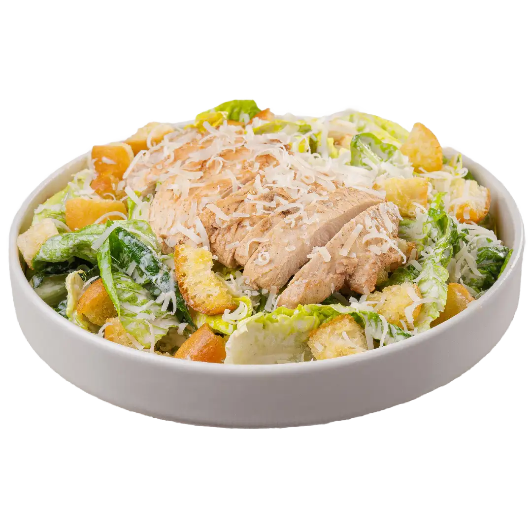 سالاد سزار با مرغ گریل