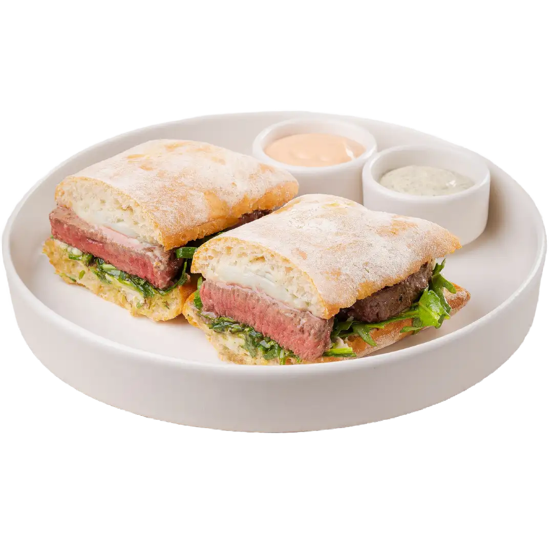 چاباتا استیک و بلوچیز