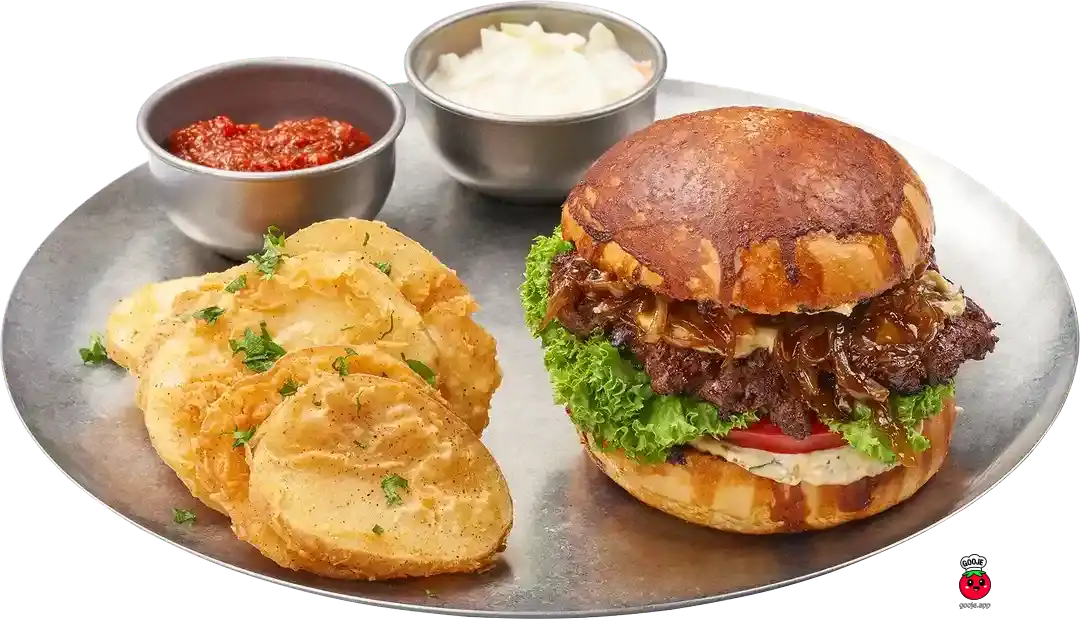 برگر کاراملی