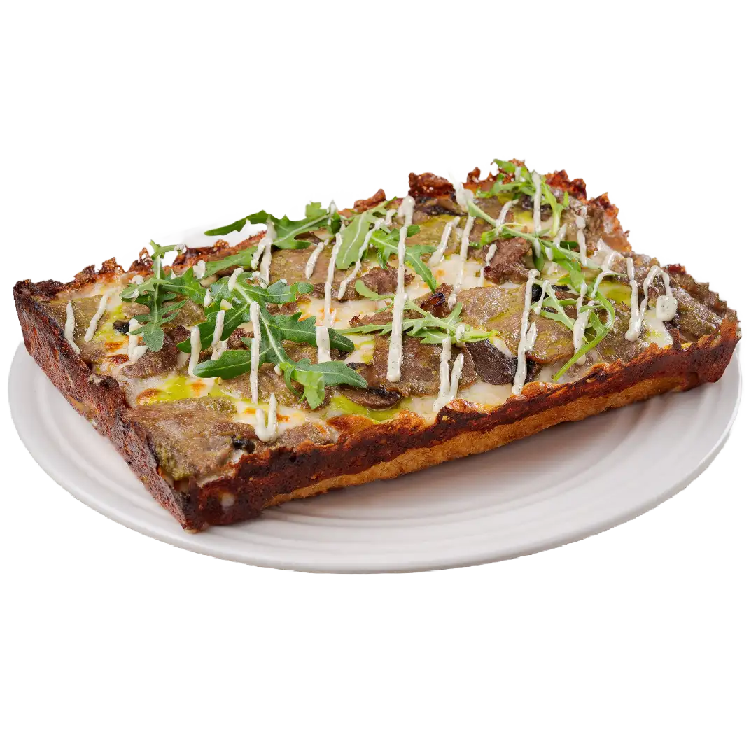 فیلی چیزاستیک همراه با قارچ