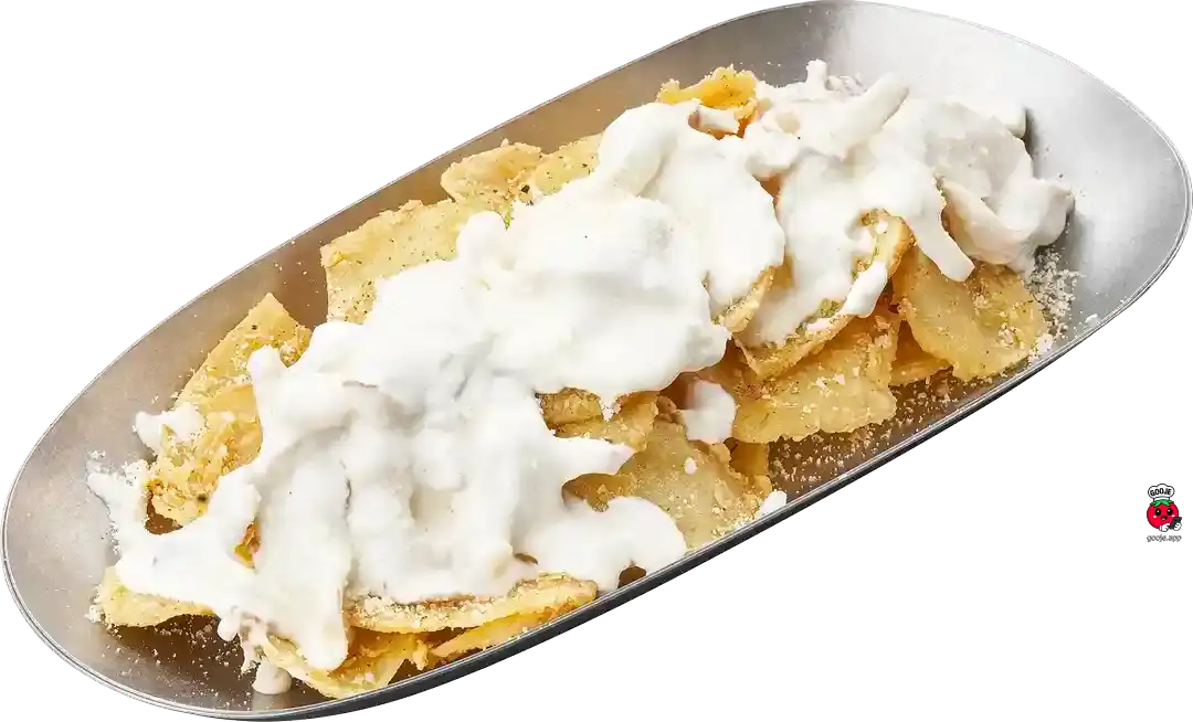 سیب زمینی با سس خامه