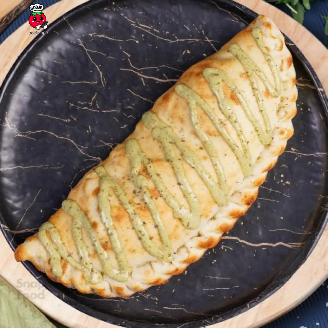 پیتزا کالزونه رست بیف ایتالیایی 32 سانتی متری