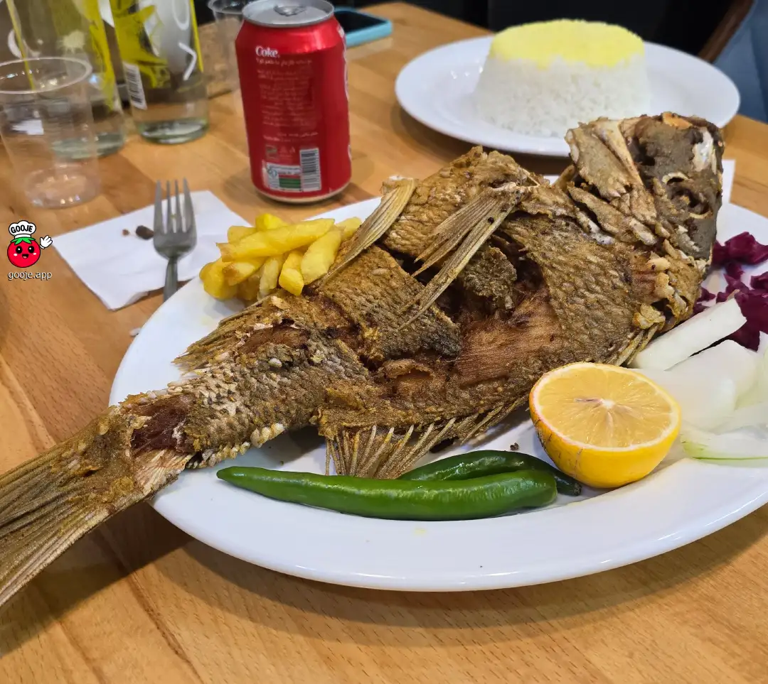 ماهی کامل سرخ شده ویژه