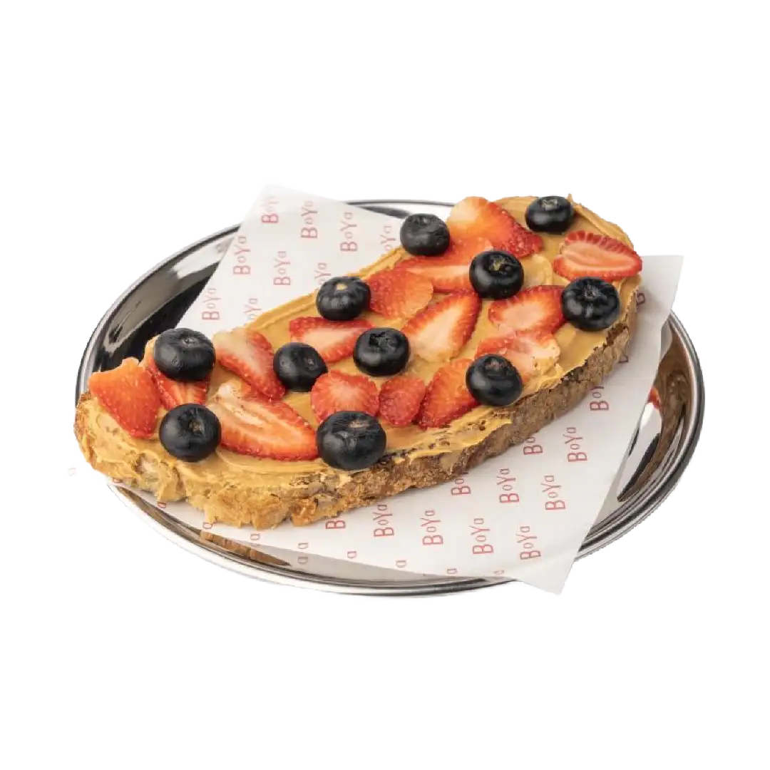Strawberry and Blueberry Toast