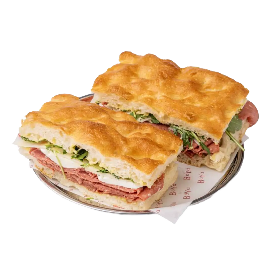 Smokey Beef Truffle Aioli Schiacciata