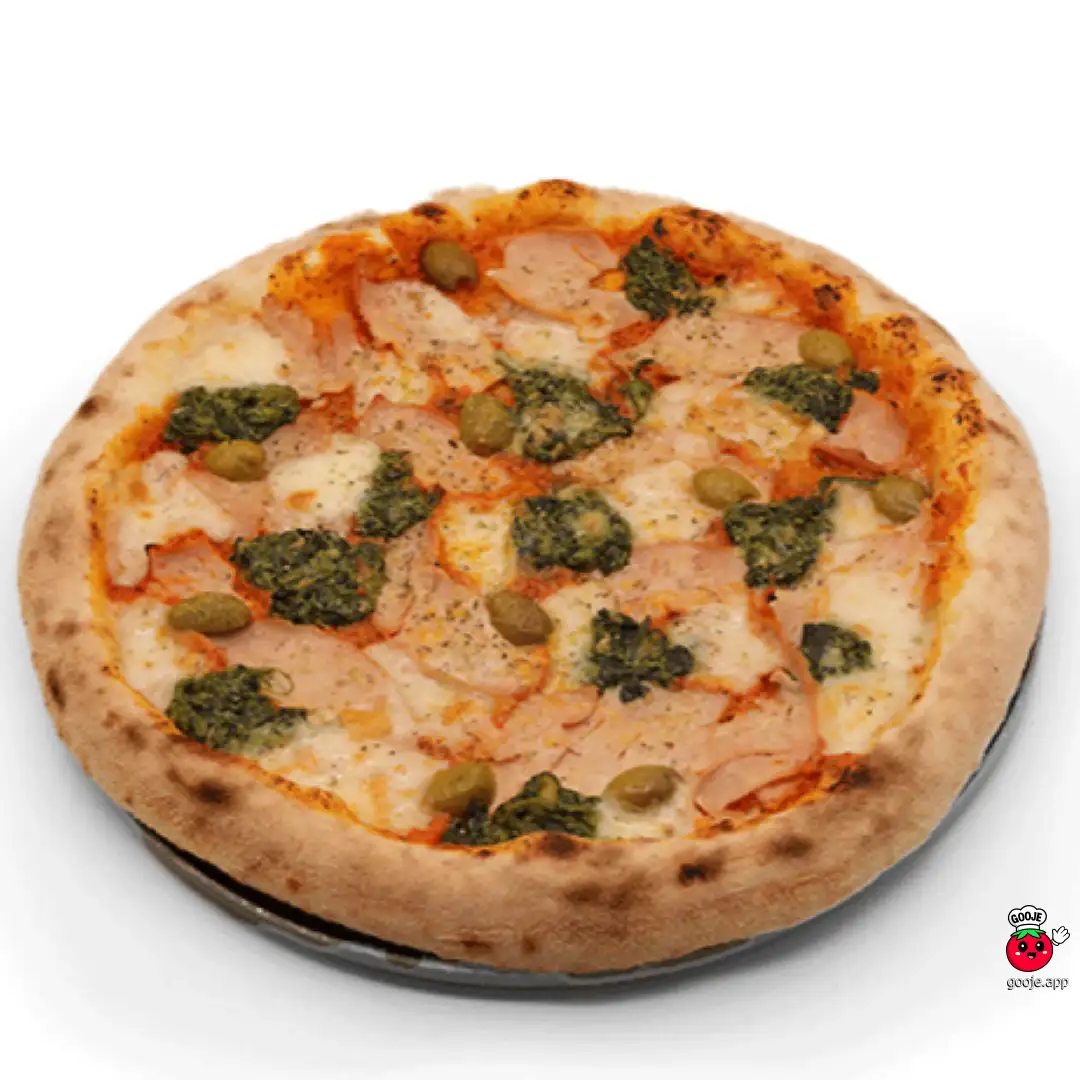 بیکن بوقلمون و اسفناج