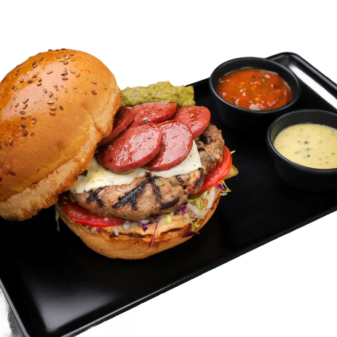 هالو برگر (طعم تند)