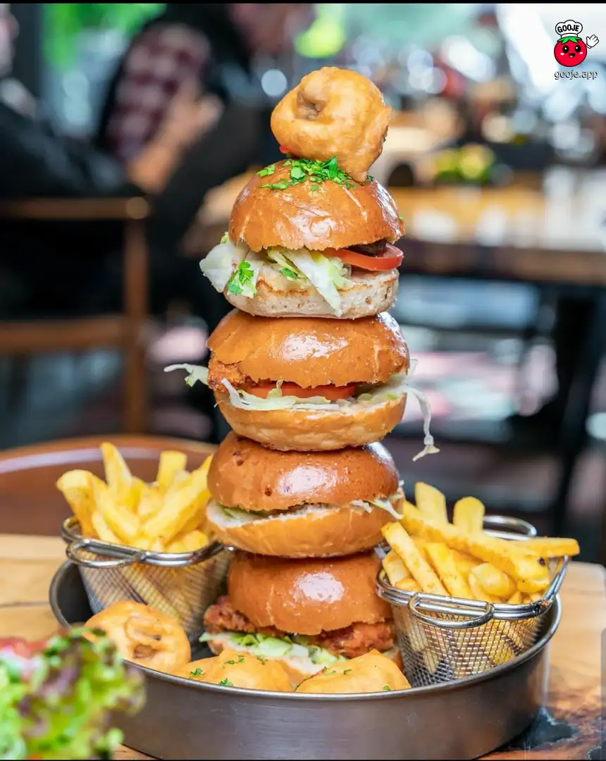 تراس برگر مرغ