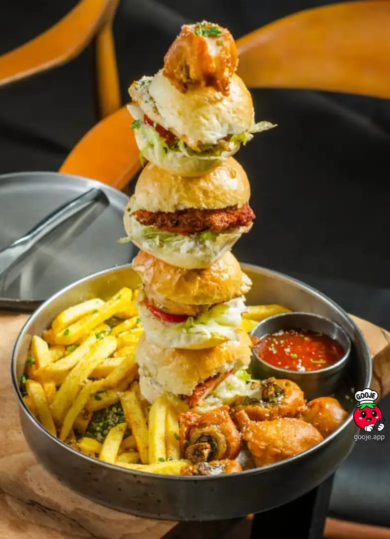 تراس برگر مخلوط