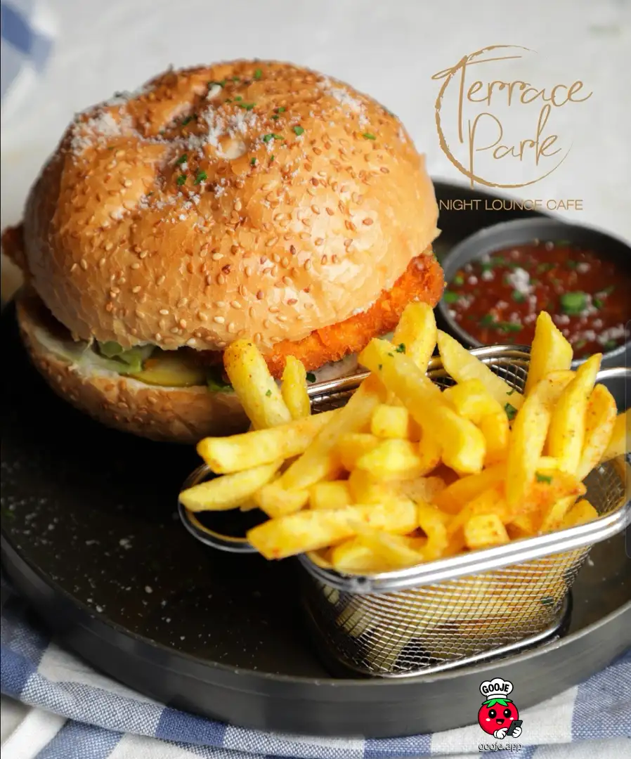 چیکن برگر سوخاری