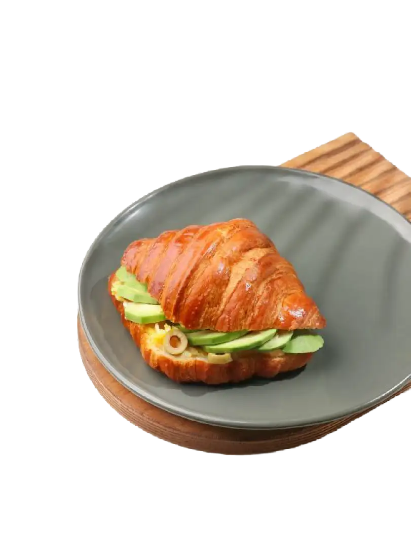 اگ کروسان آووکادو