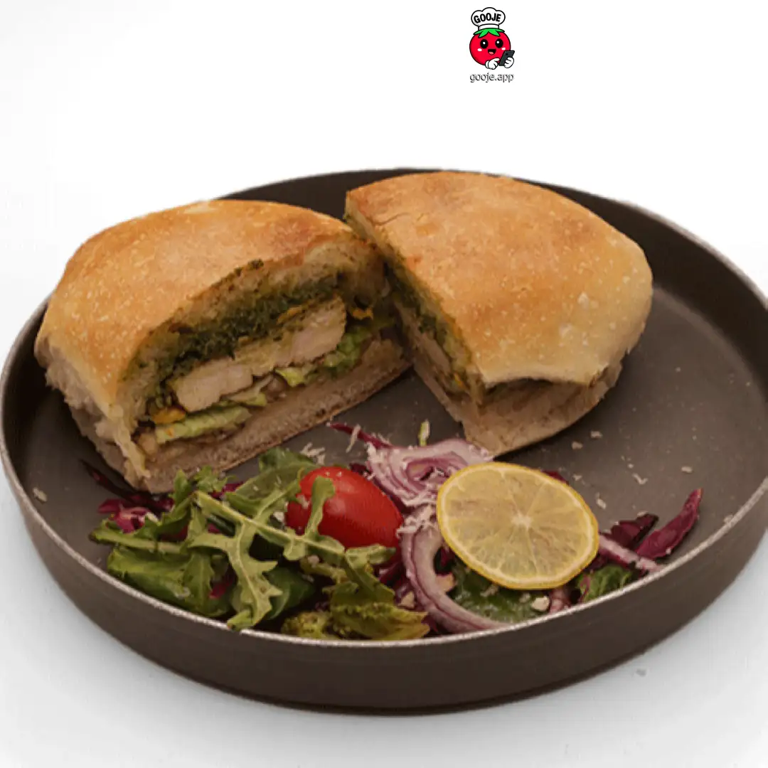 ساندویچ مرغ پستو