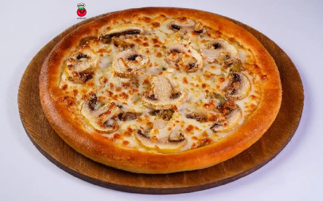 پیتزا قارچ و پنیر