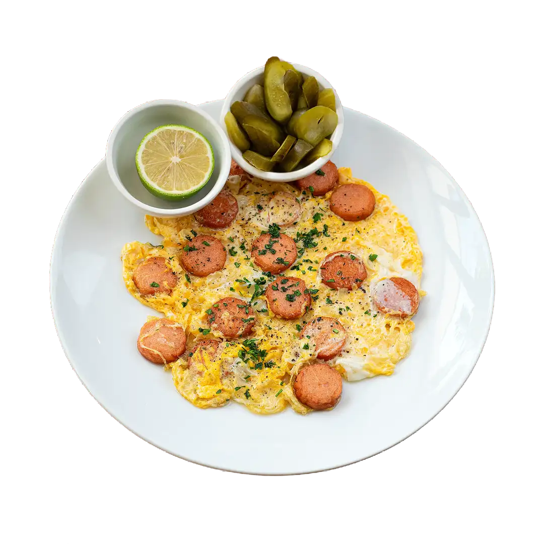 سوسیس تخم مرغ