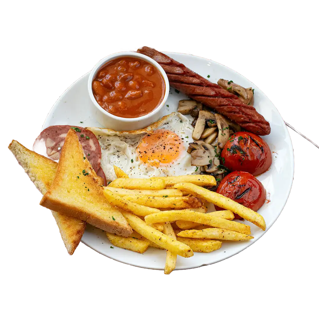 صبحانه انگلیسی یک نفره