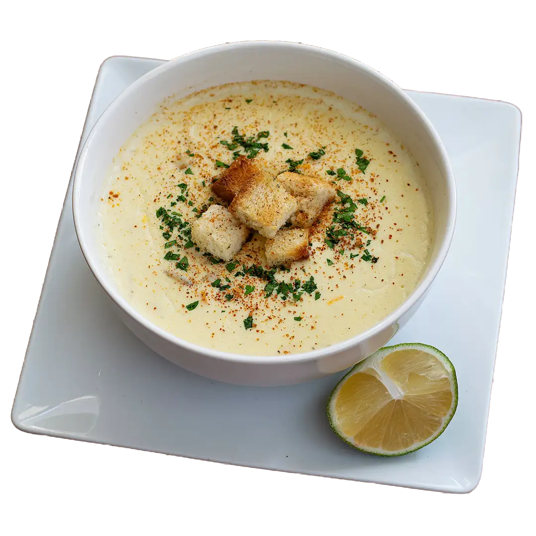 سوپ خامه و قارچ