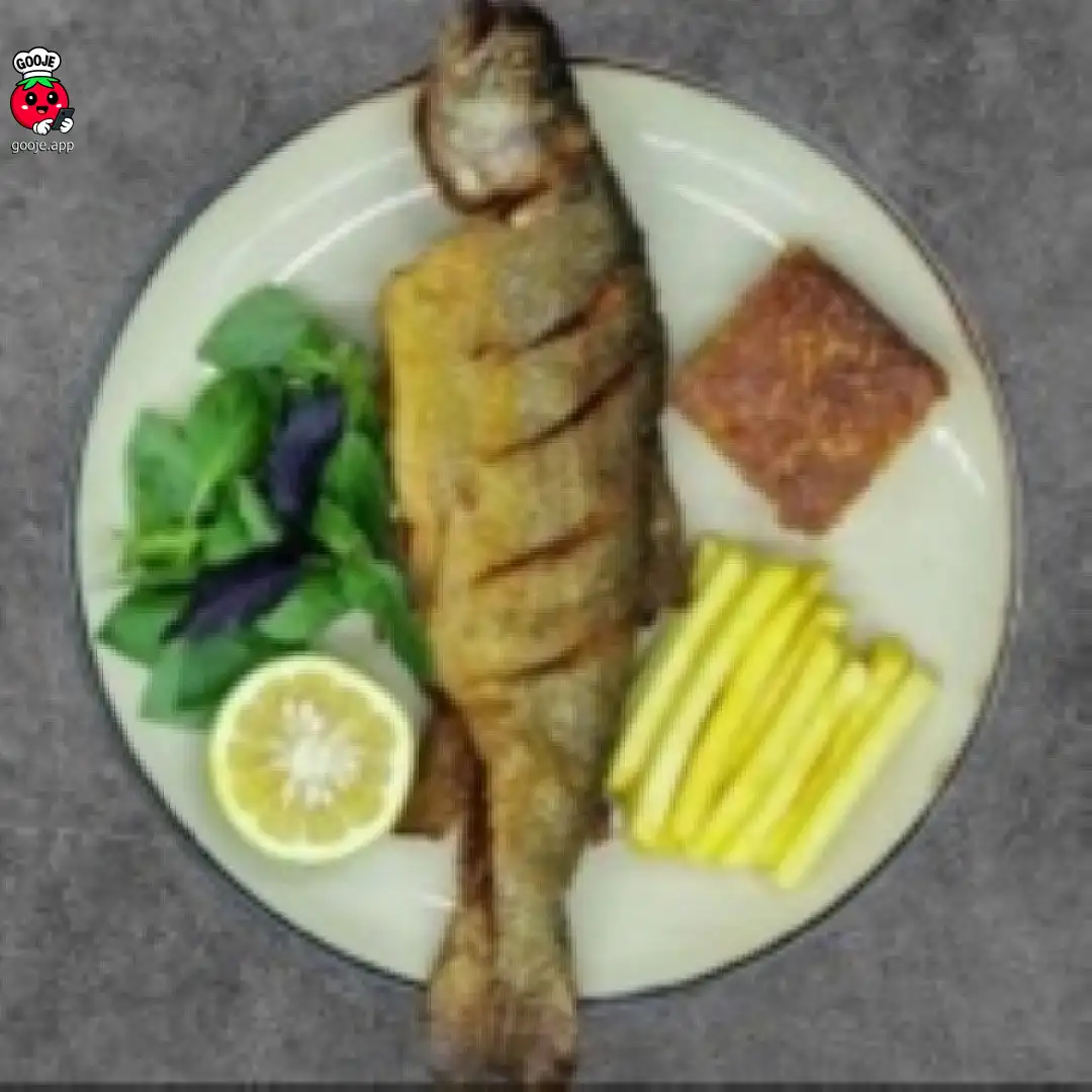 خوراک ماهی قزل آلا سرخ شده
