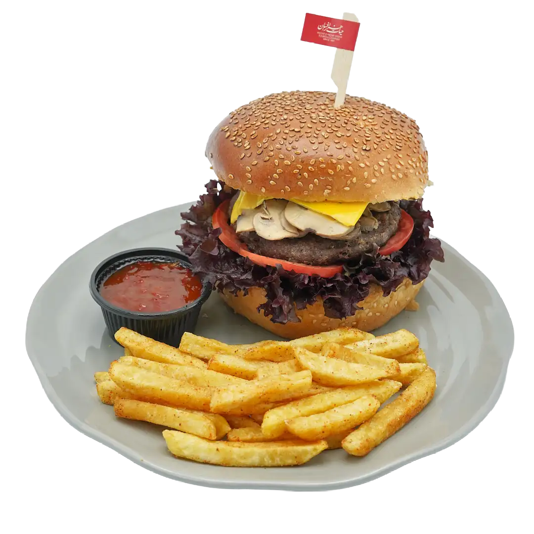 ماشروم برگر