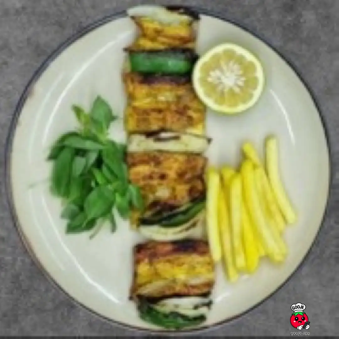 خوراک ماهی قزل آلا کبابی