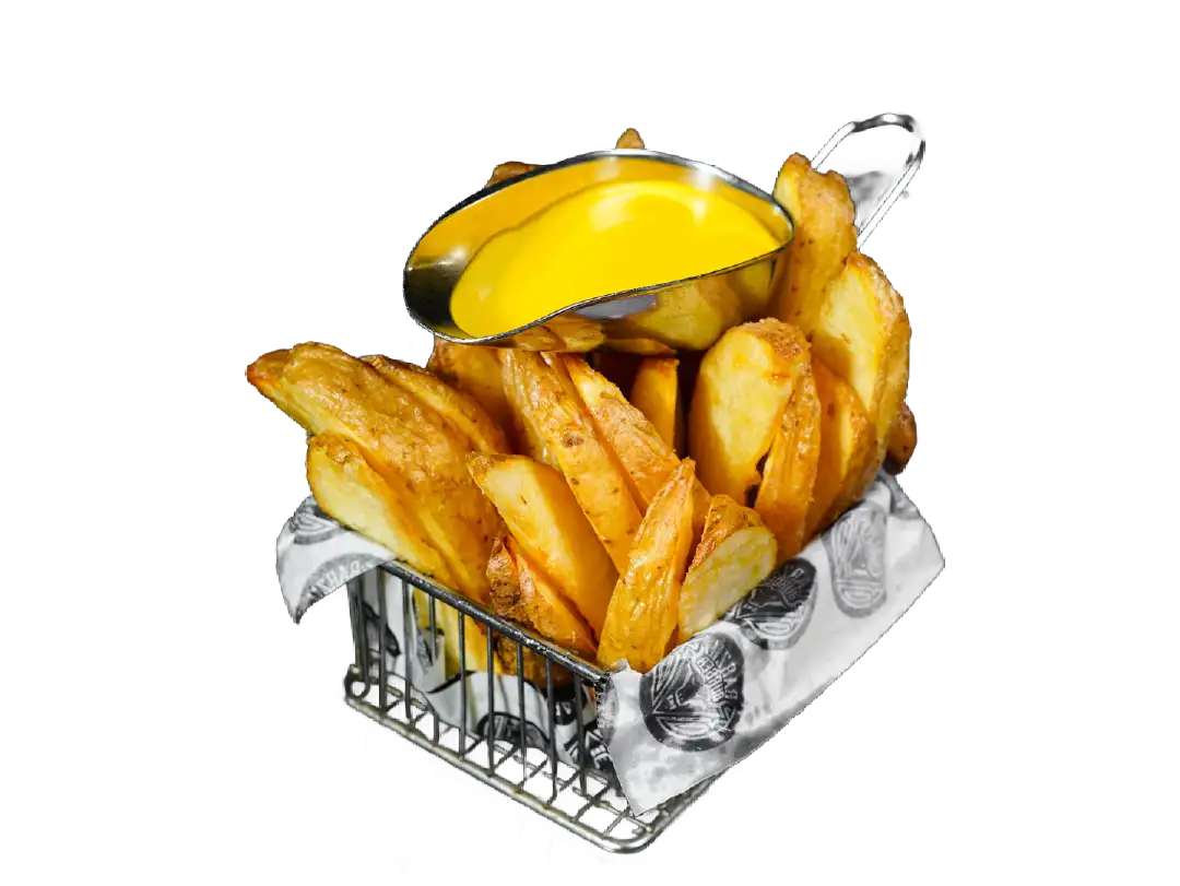 سیب زمینی با دیپ چدار