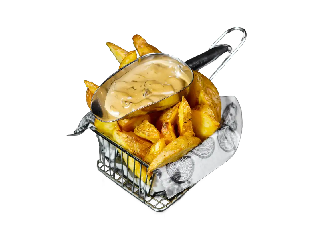 سیب زمینی با سس قارچ