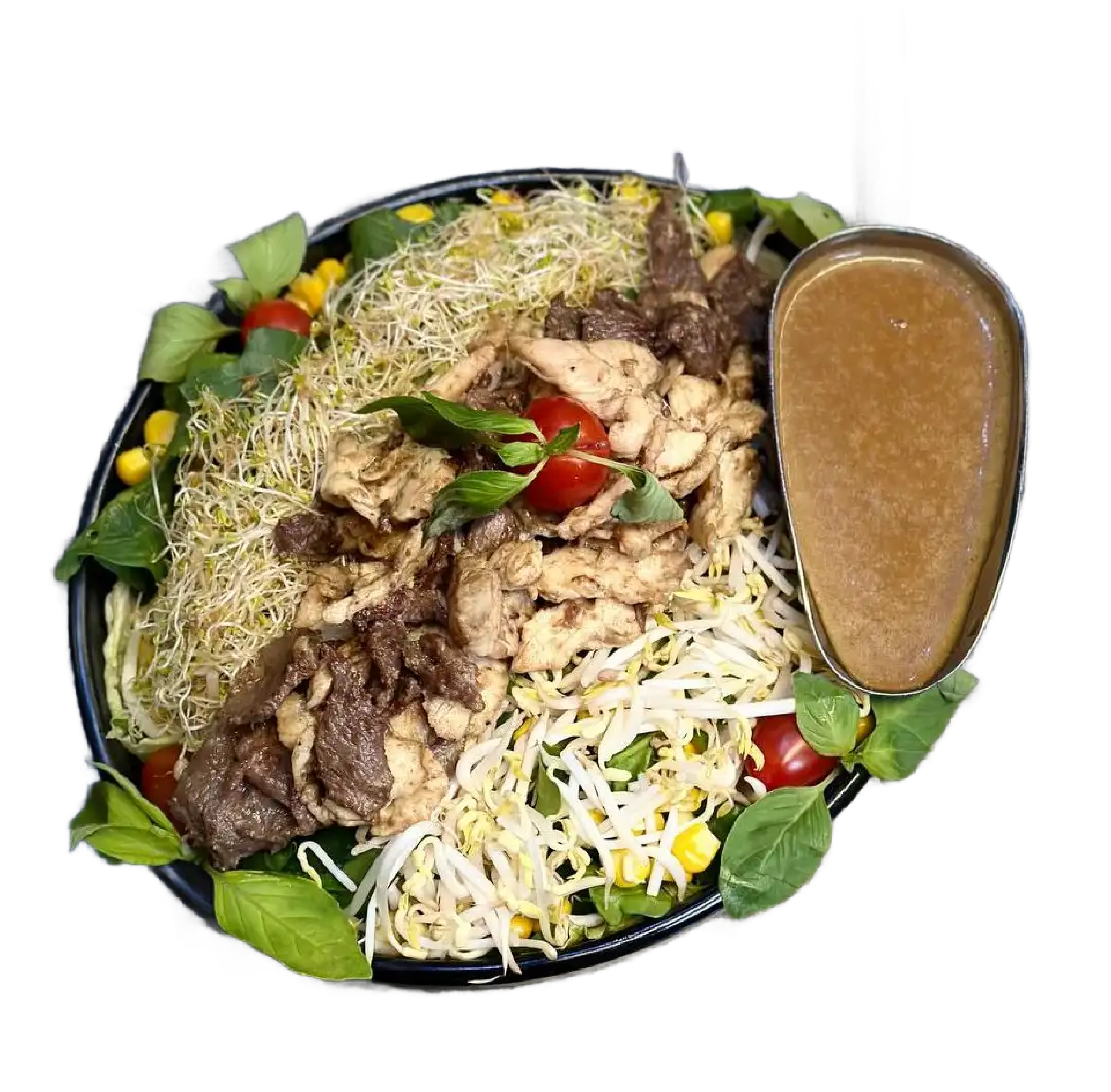 سالاد مخصوص بارزیل(سس شیرین)